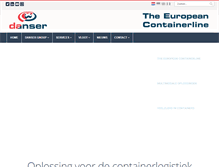 Tablet Screenshot of danser.nl